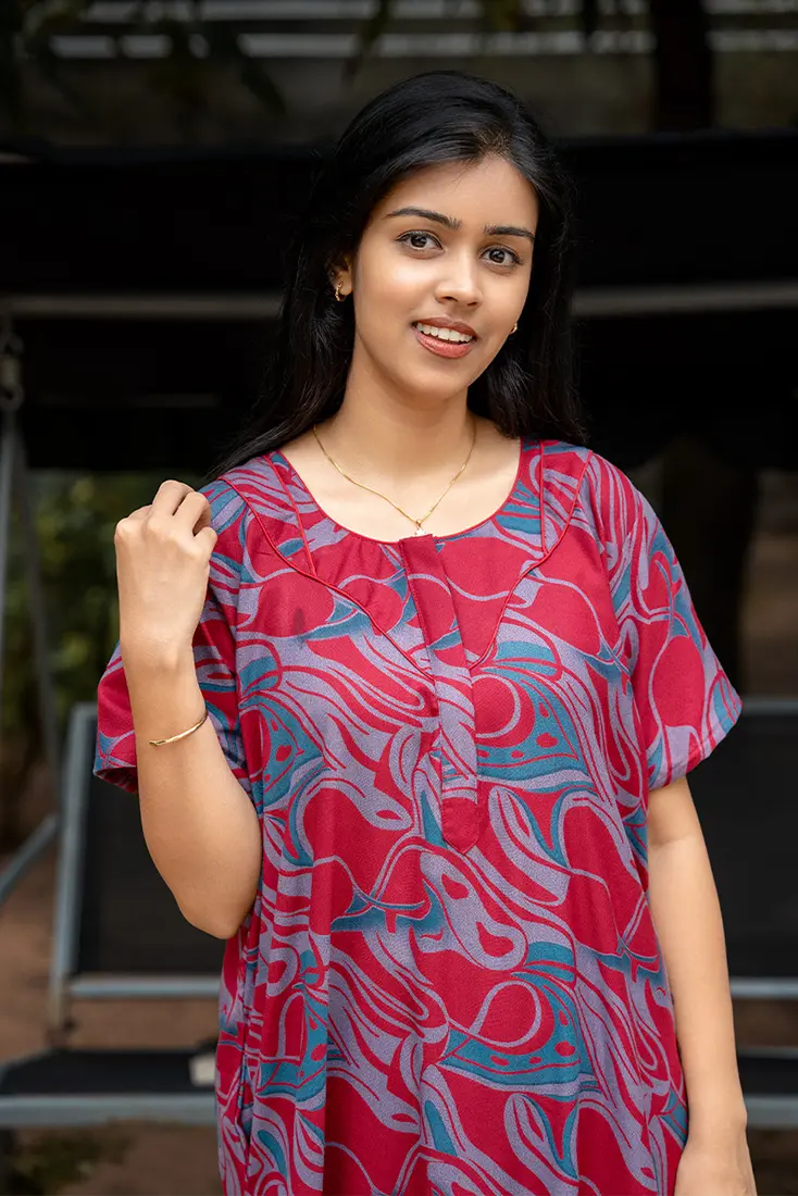 NB Printed Alpine Nighty