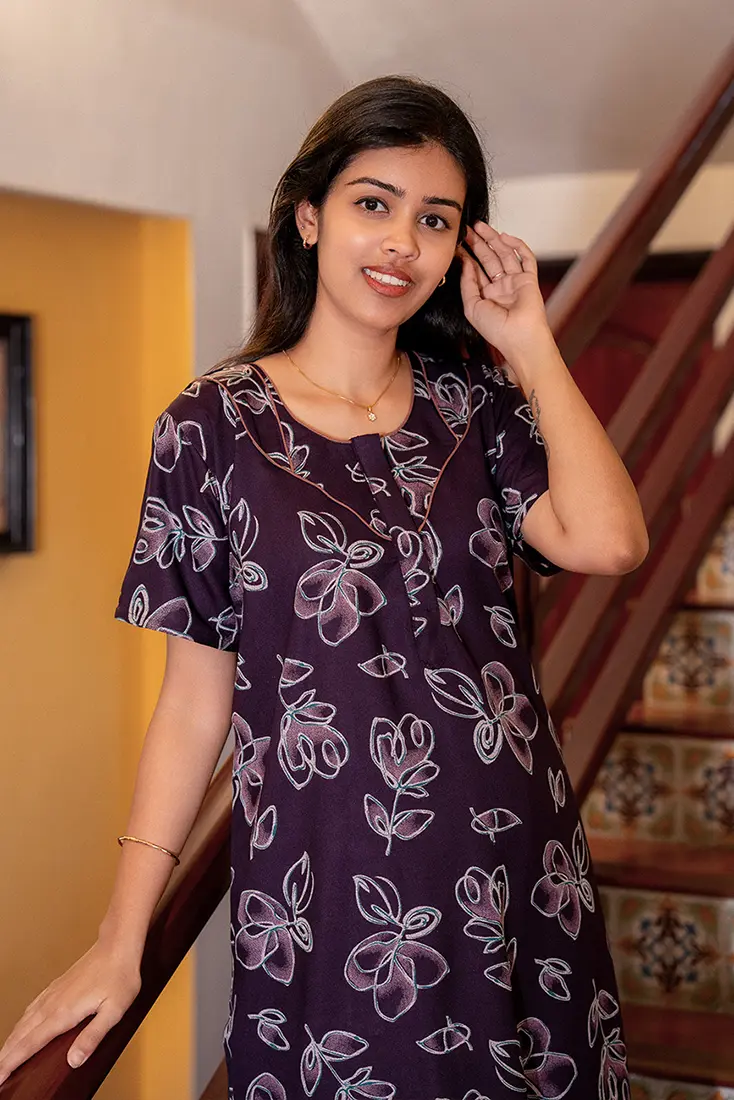 NB Printed Alpine Nighty