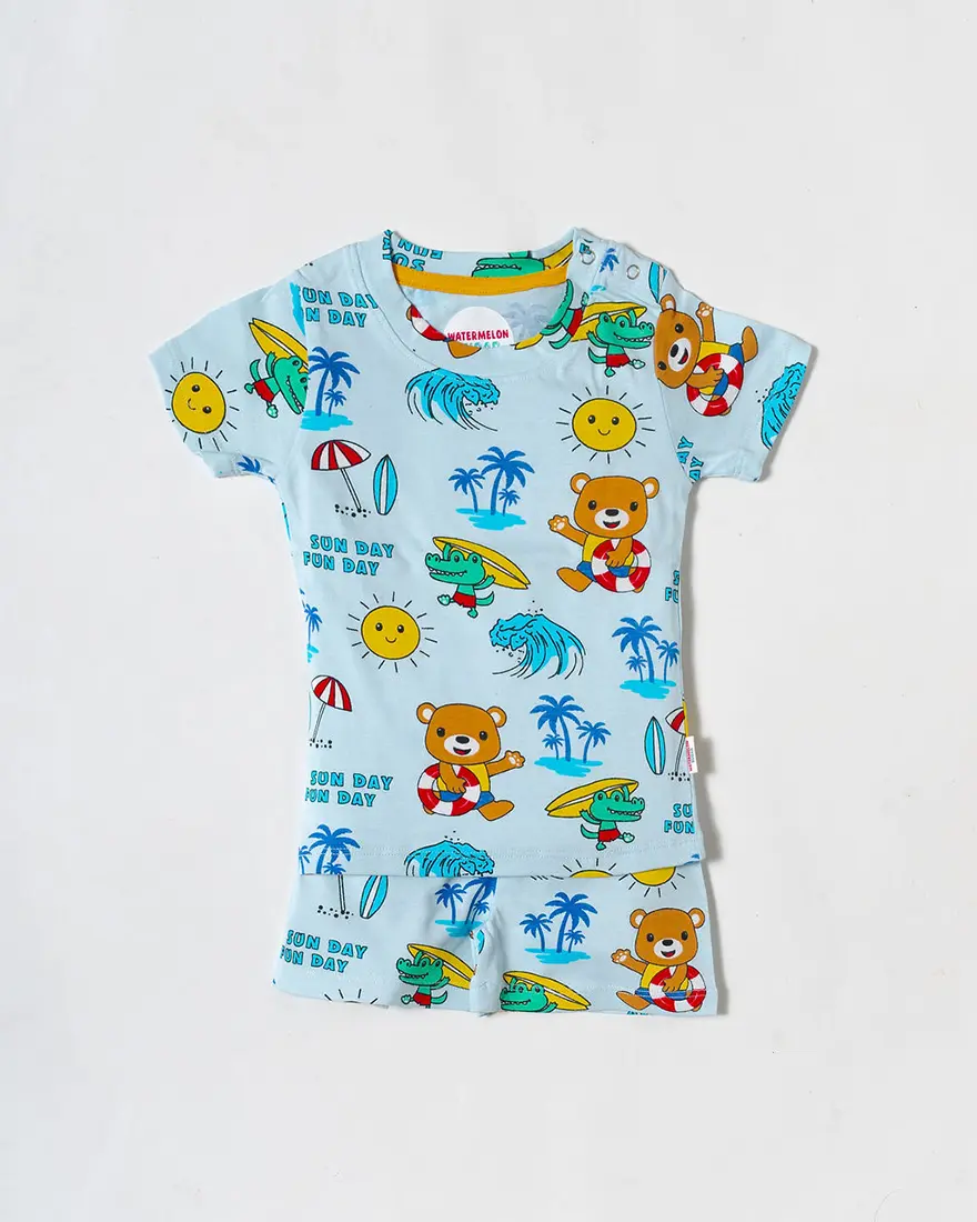 Sky Blue Beach Adventure