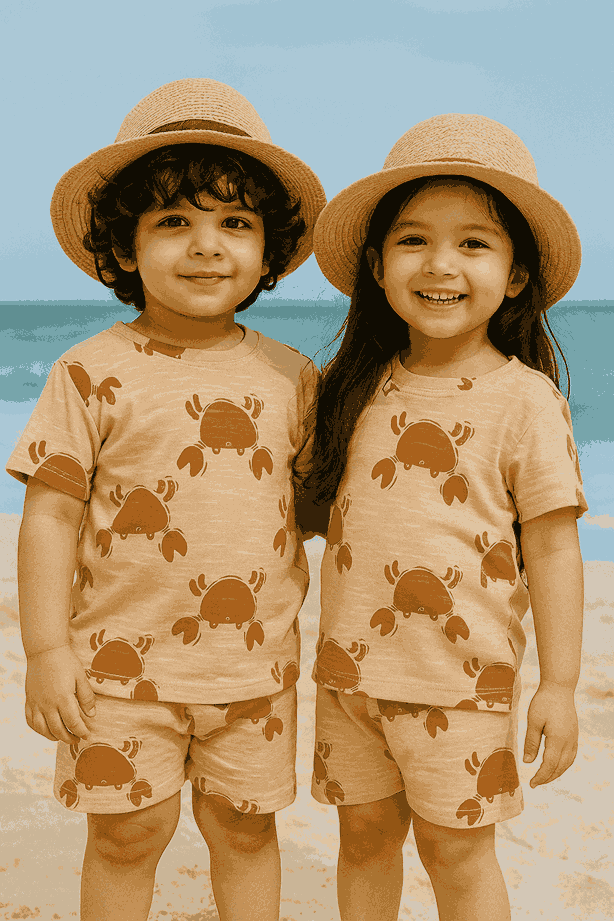 Crab Print Co-Ord Set