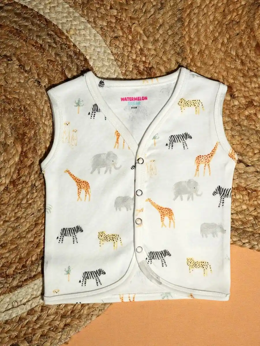 Animal SAFARI Printed Baby Jabla