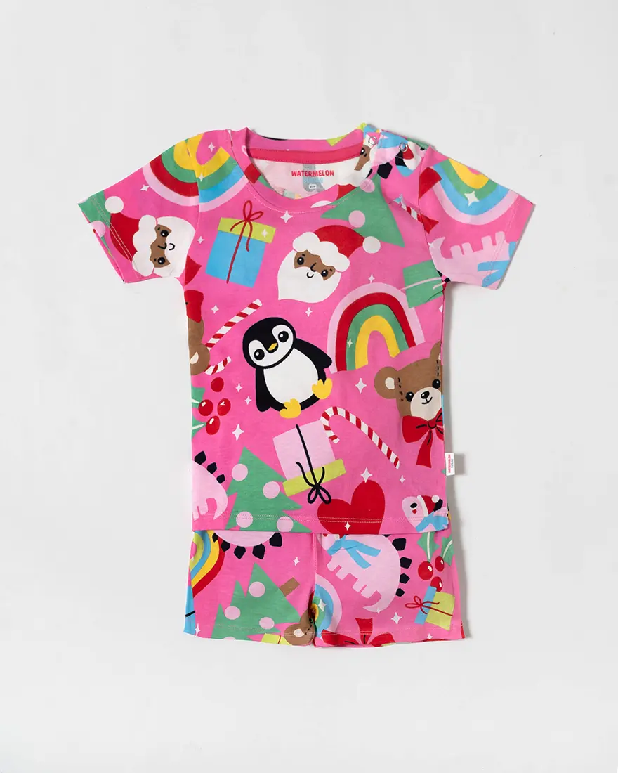 Watermelon Sugar Festive Friends Cotton Co-ord Set