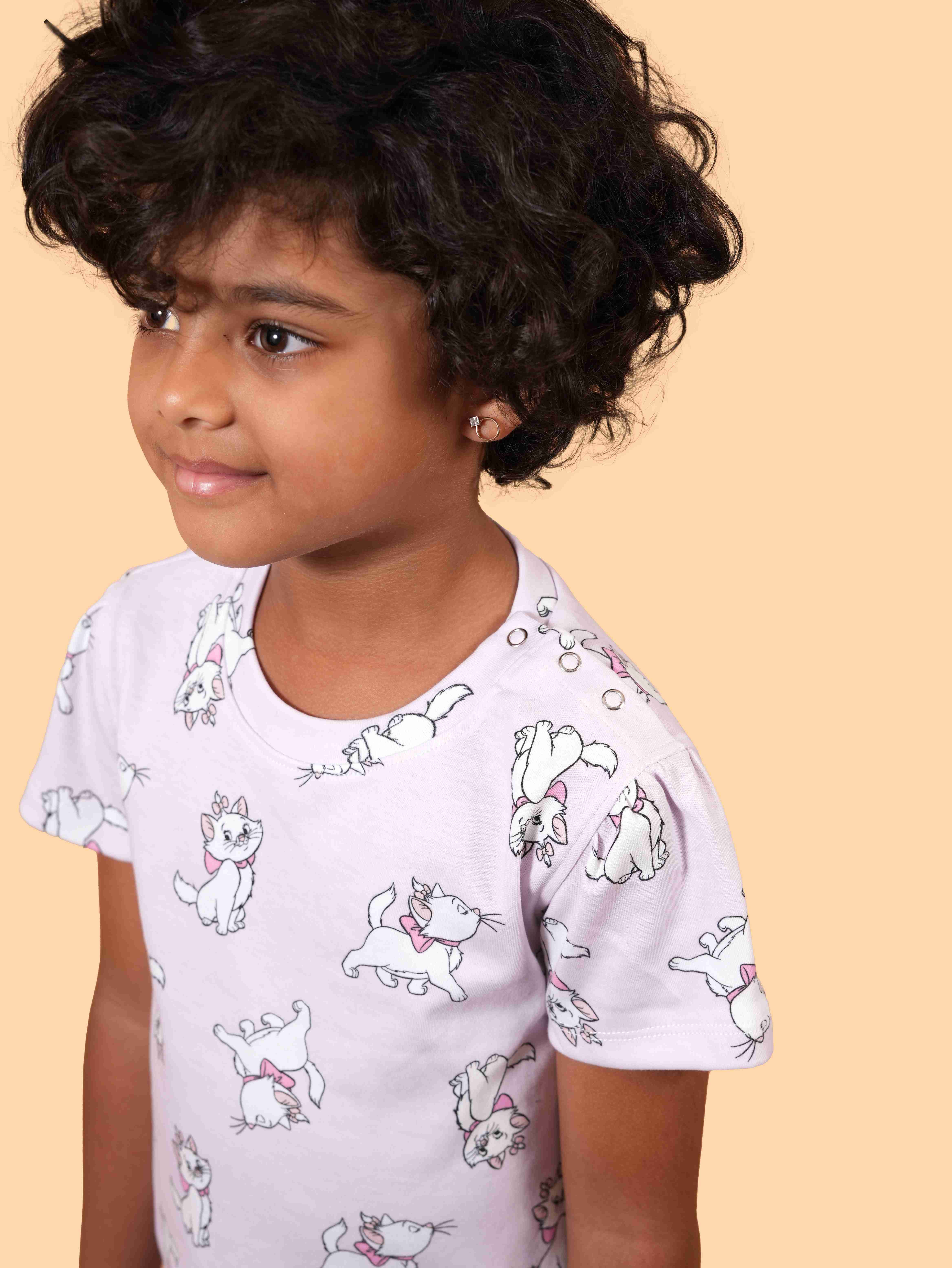 Purrfect Play Co-ord Set – 100% Cotton Interlock