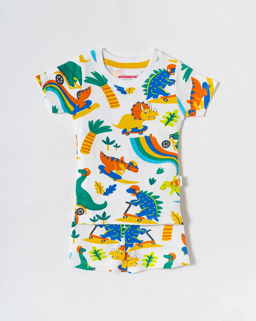 Rainbow Dino Skate Co-ord Set